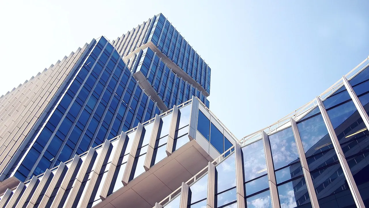 Modern office building