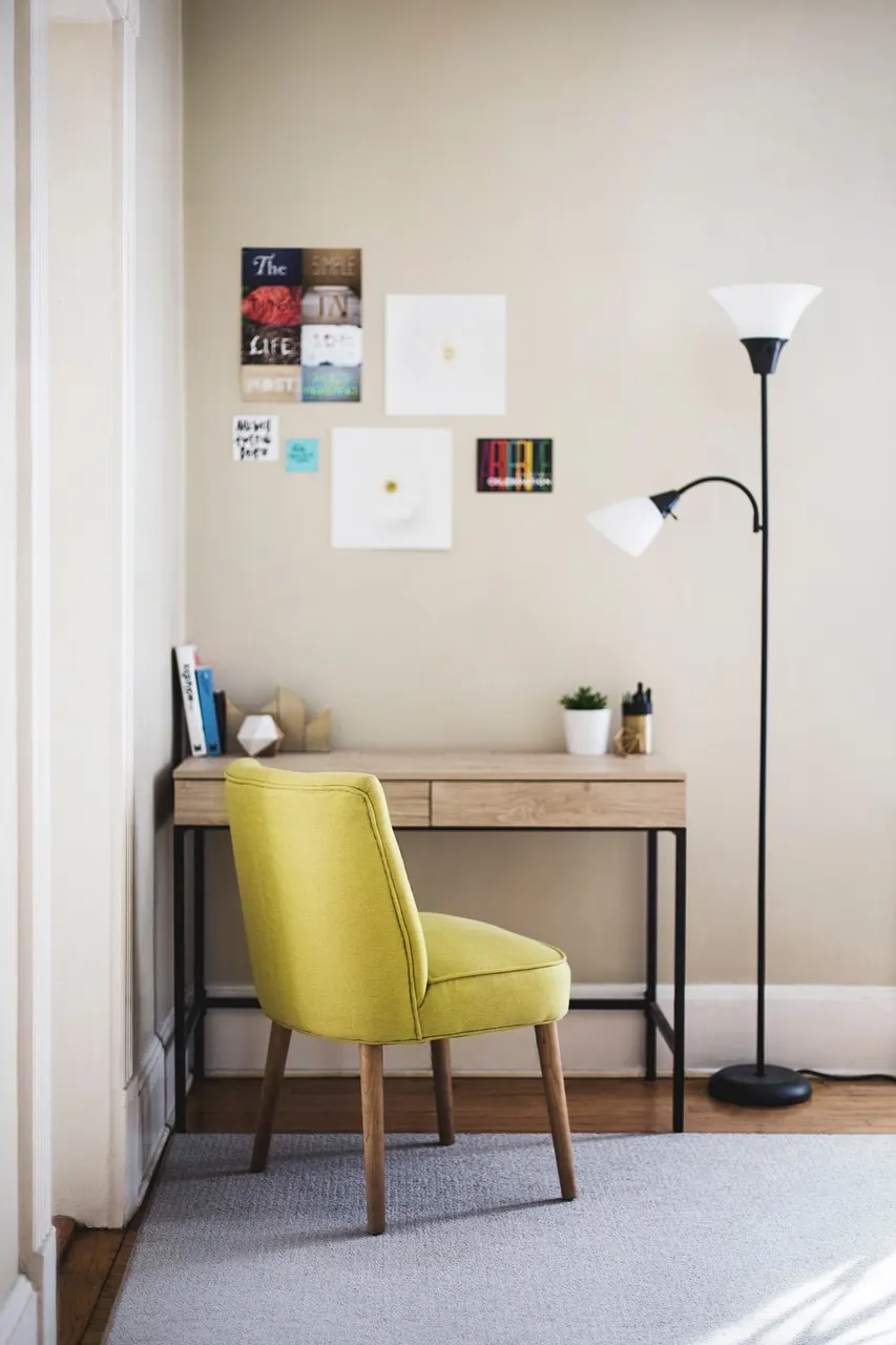 A corner of our workspace